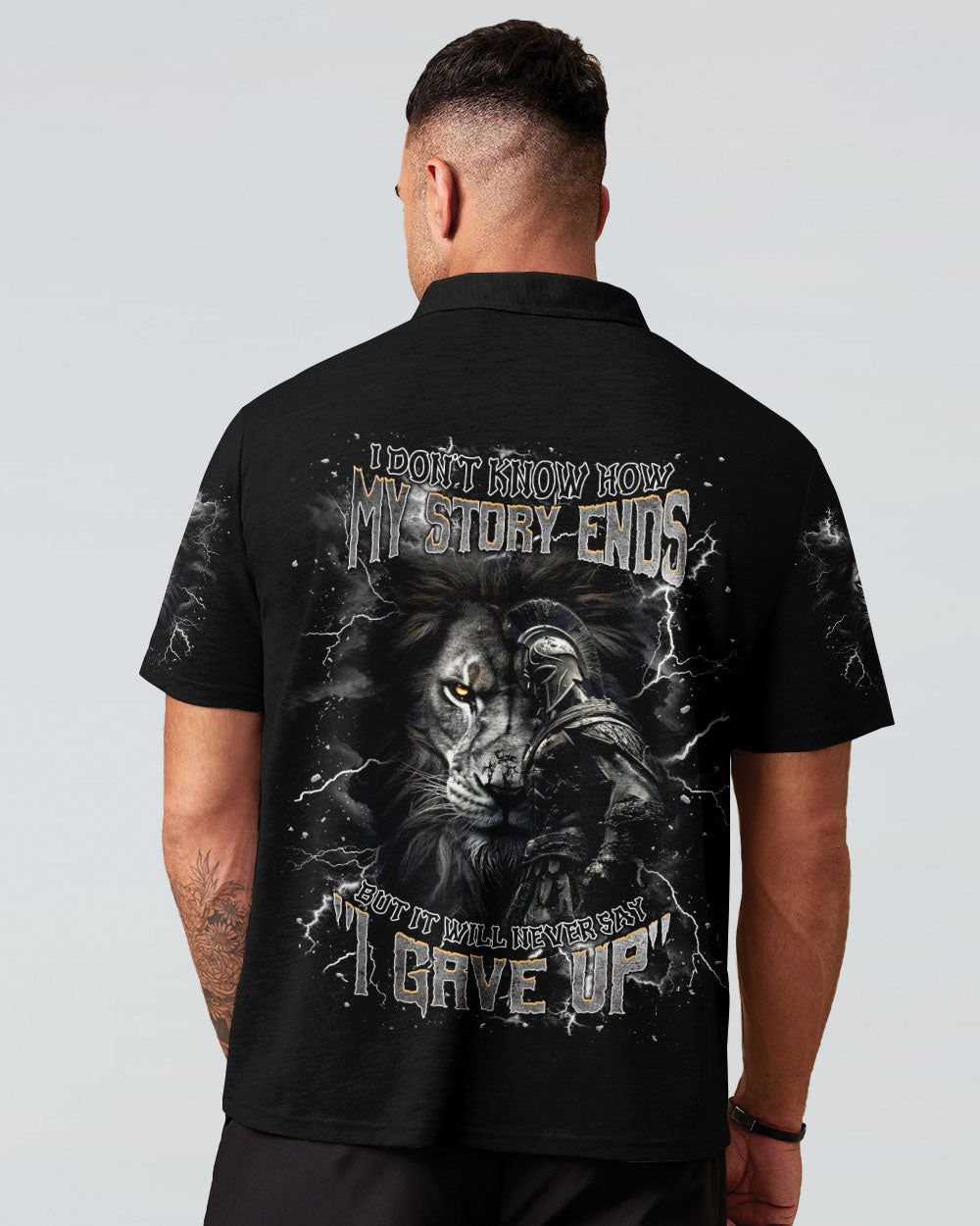 I Don't Know How My Story Ends Warrior Men's All Over Print Shirt - Tlnt2204253