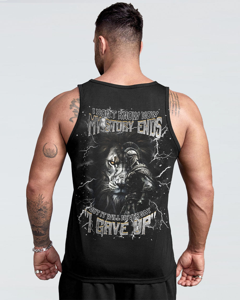 I Don't Know How My Story Ends Warrior Men's All Over Print Shirt - Tlnt2204253