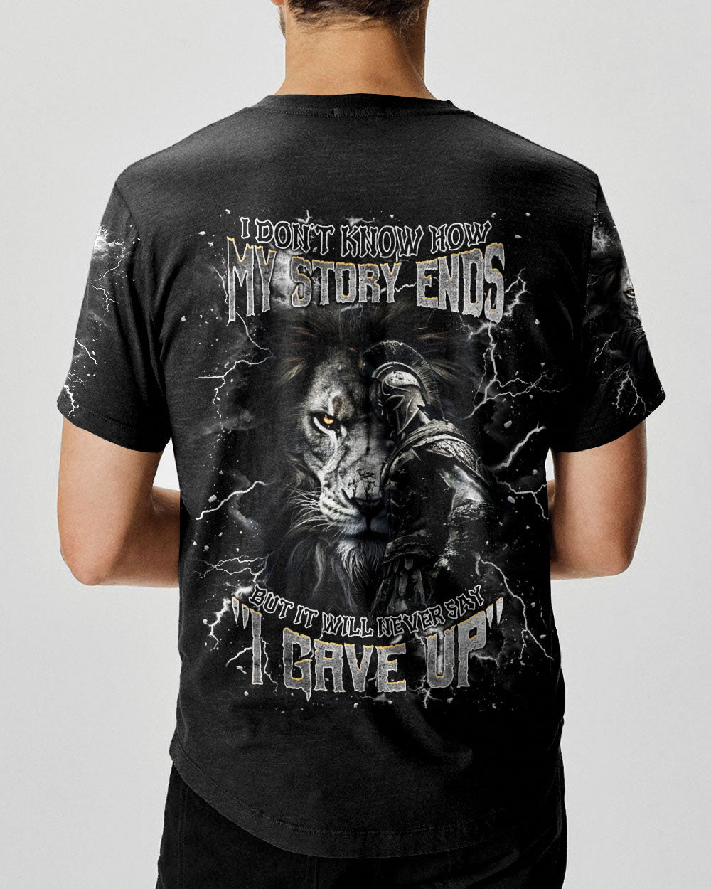 I Don't Know How My Story Ends Warrior Men's All Over Print Shirt - Tlnt2204253