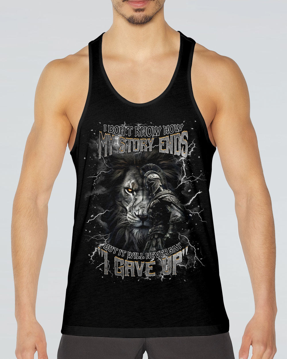 I Don't Know How My Story Ends Warrior Men's All Over Print Shirt - Tlnt2204253