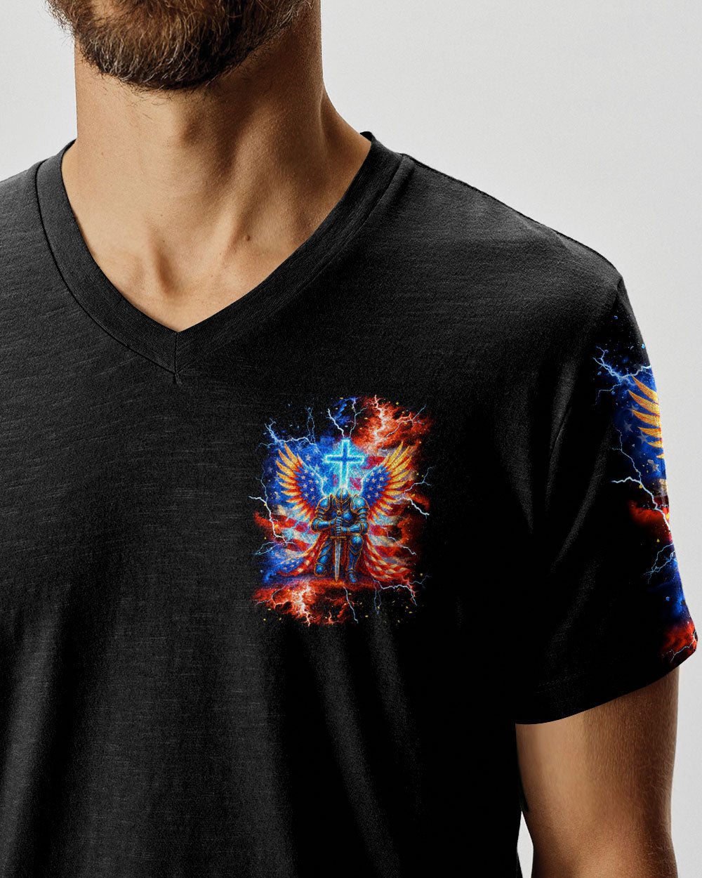 I'm A Warrior Of God Warrior Men's All Over Print Shirt - Tlnt2205252