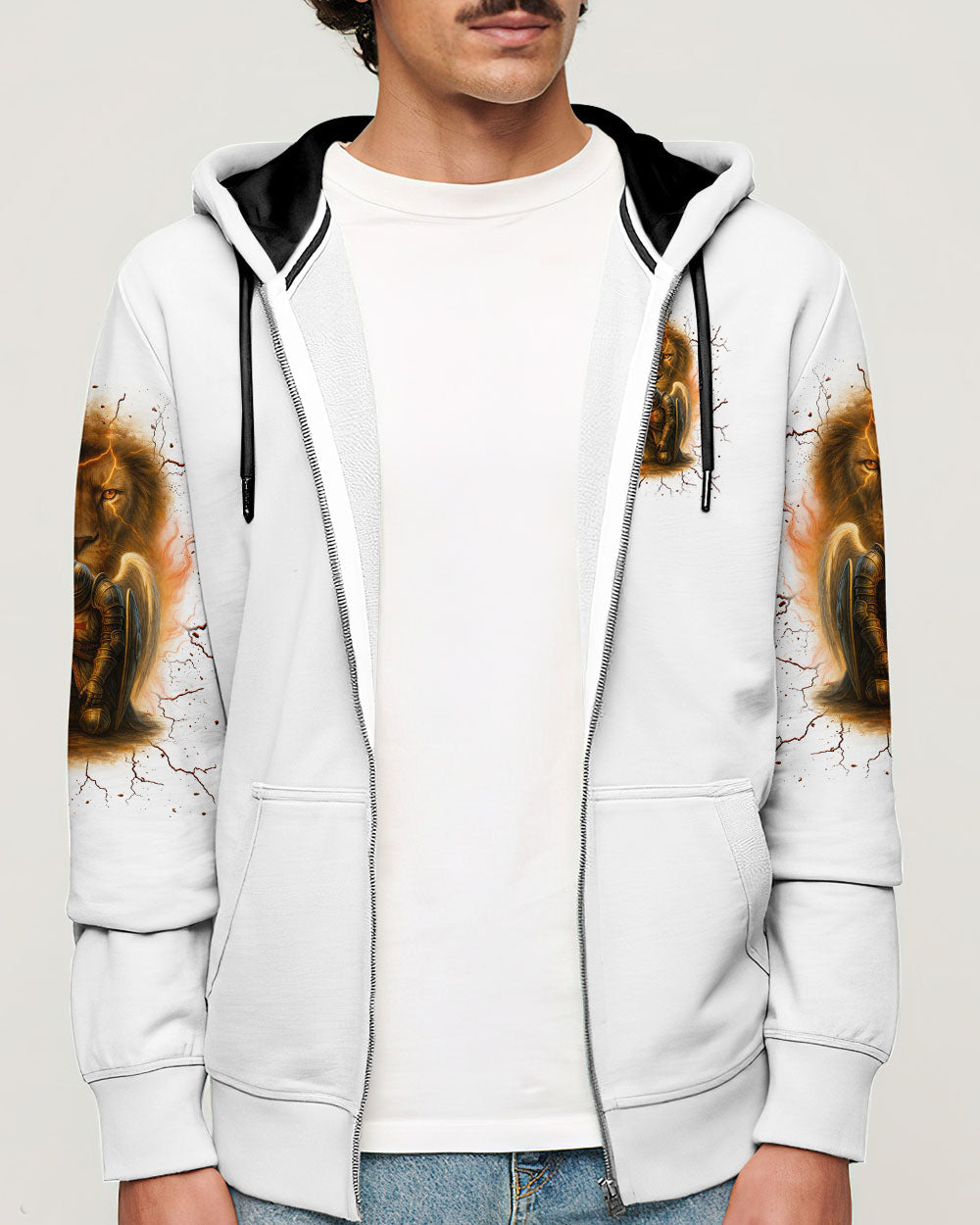 A Warrior Of Christ Warrior Lion Men's All Over Print Shirt - Tlnt2305252