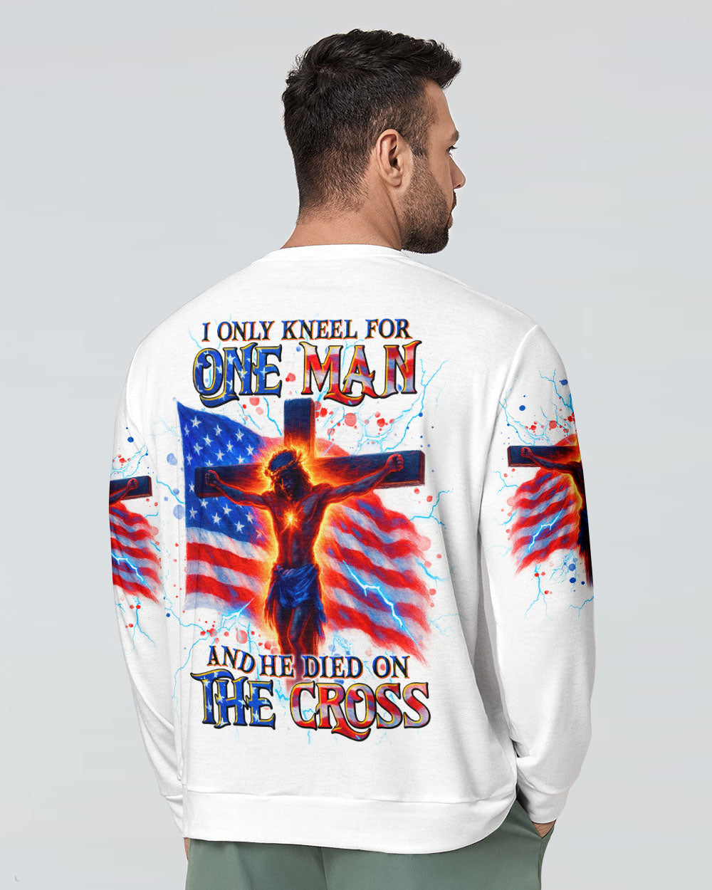 I Only Kneel For One Man Men's All Over Print Shirt - Tlnt2705254
