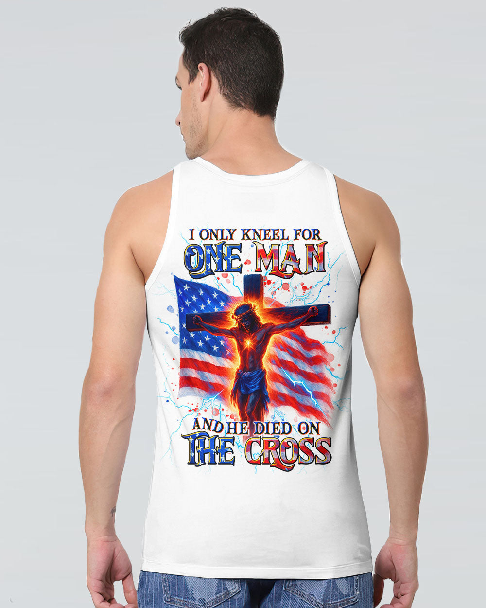 I Only Kneel For One Man Men's All Over Print Shirt - Tlnt2705254