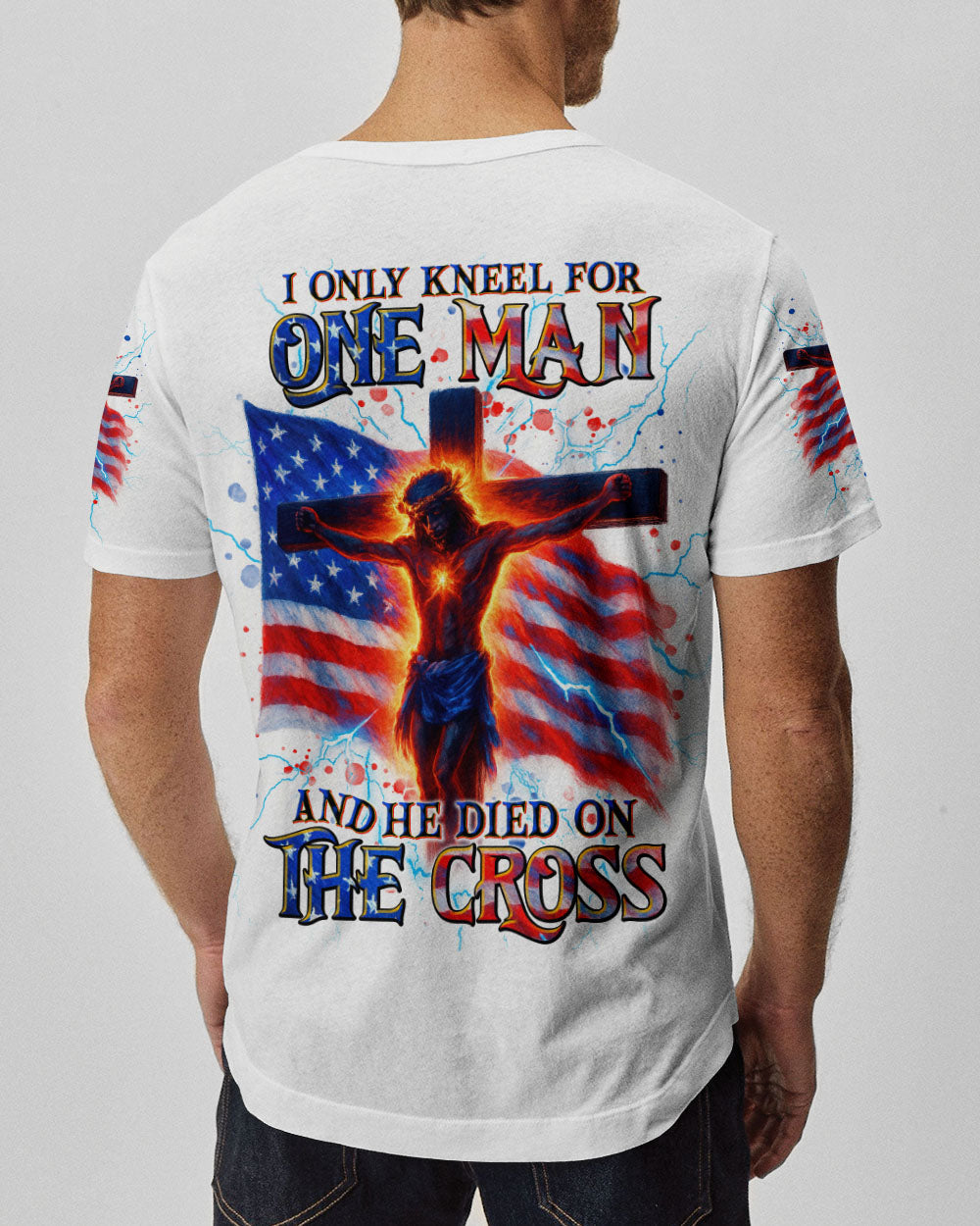 I Only Kneel For One Man Men's All Over Print Shirt - Tlnt2705254