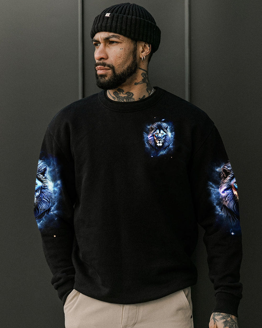 Jesus Dropped The Charges Lion Men's All Over Print Shirt - Tlnz0306252