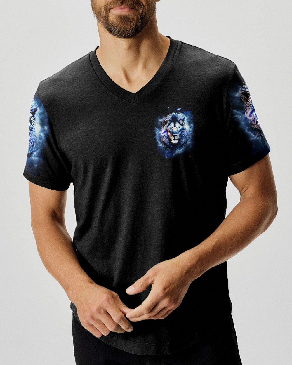 Jesus Dropped The Charges Lion Men's All Over Print Shirt - Tlnz0306252