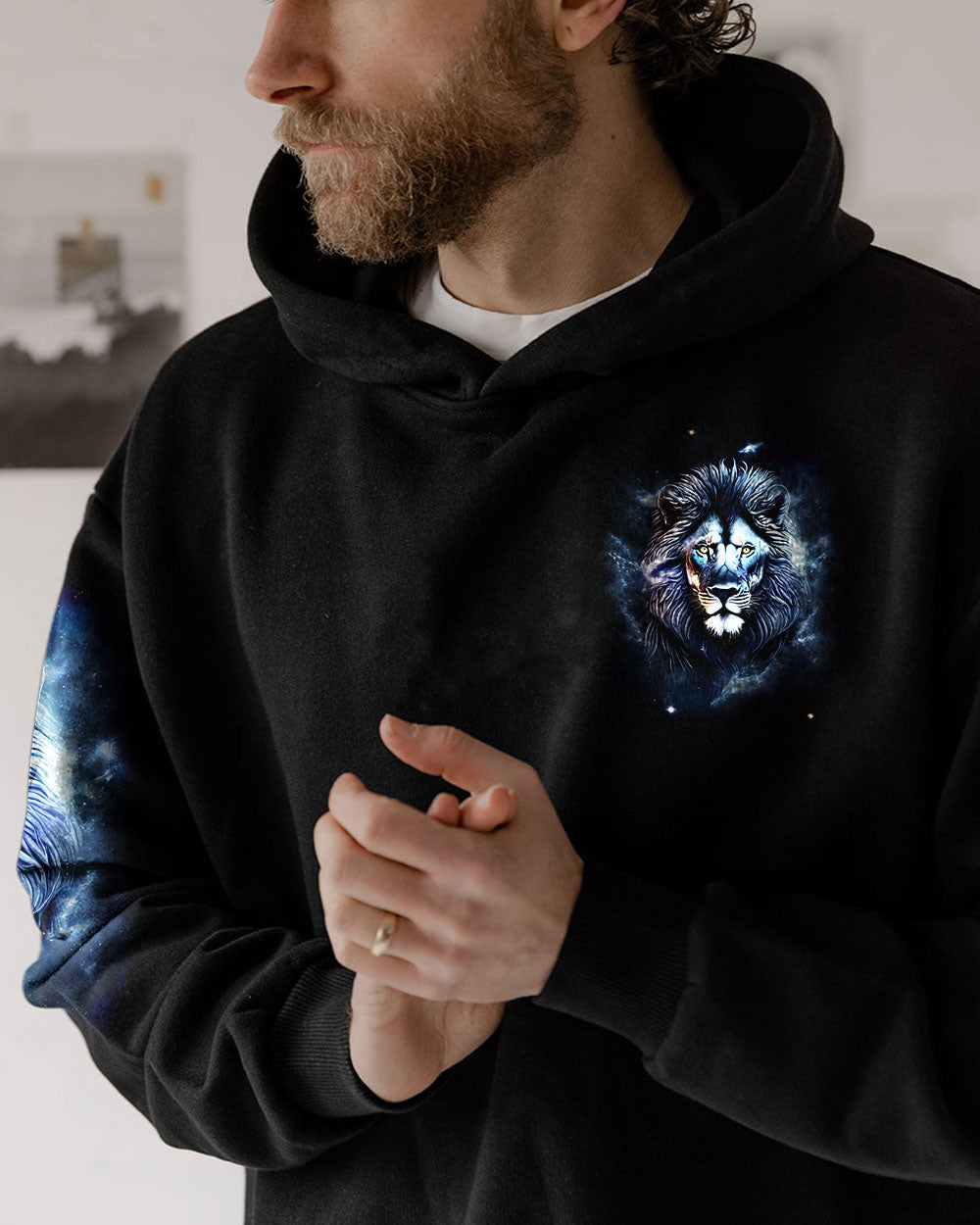 Jesus Dropped The Charges Lion Men's All Over Print Shirt - Tlnz0306252