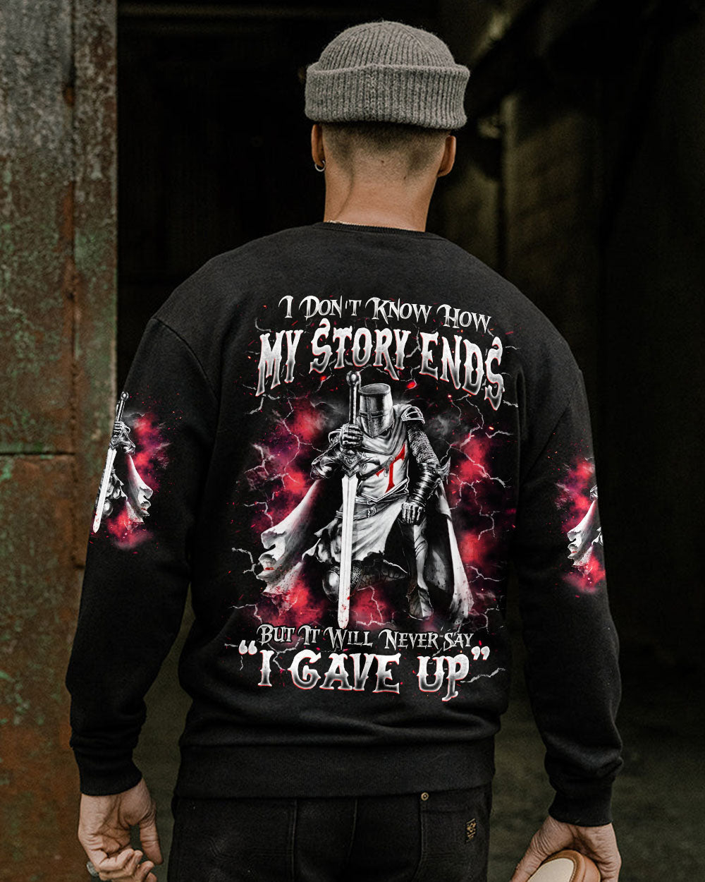 I Don't Know How My Story Ends Warrior Men's All Over Print Shirt - Tlnz1104253