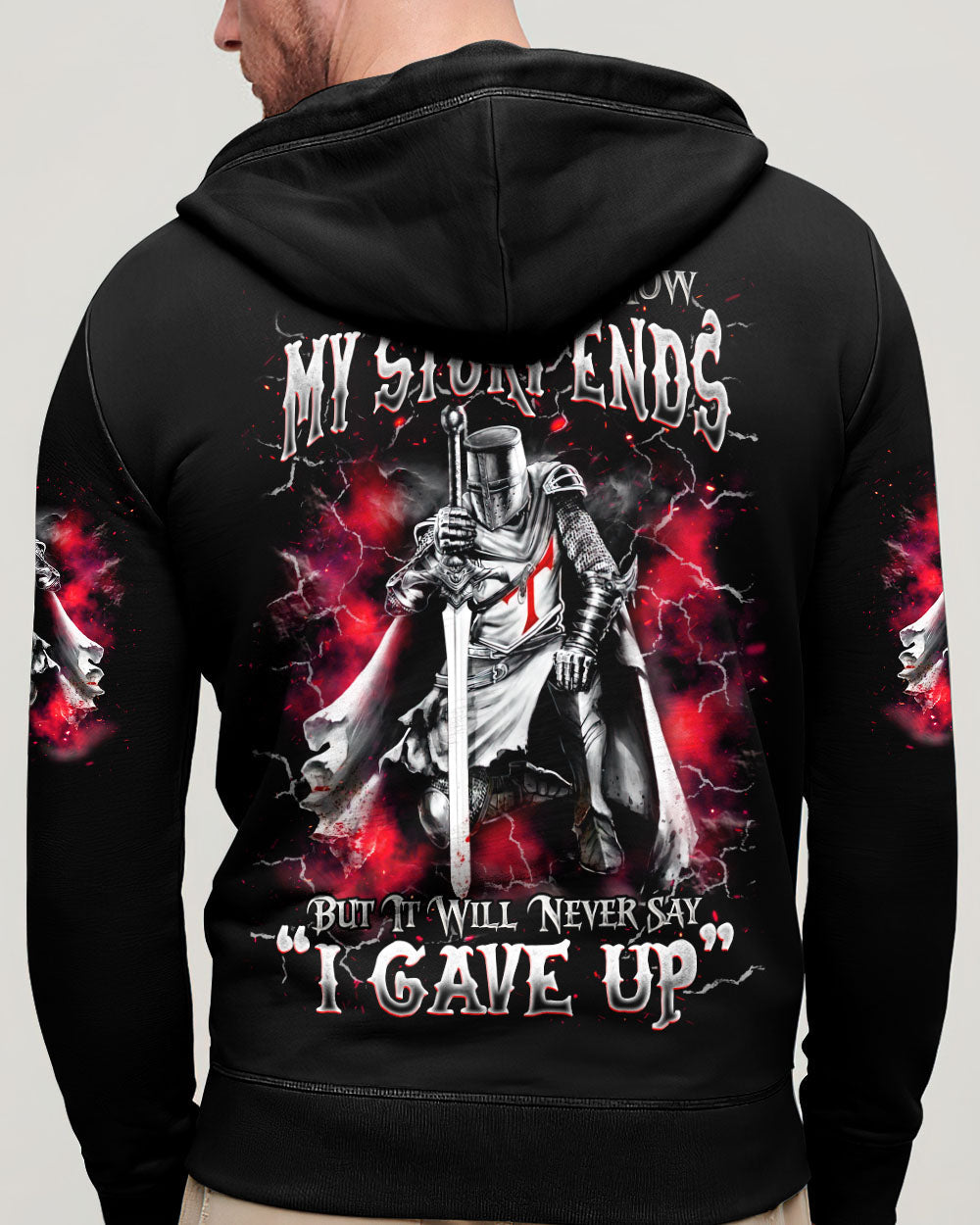 I Don't Know How My Story Ends Warrior Men's All Over Print Shirt - Tlnz1104253