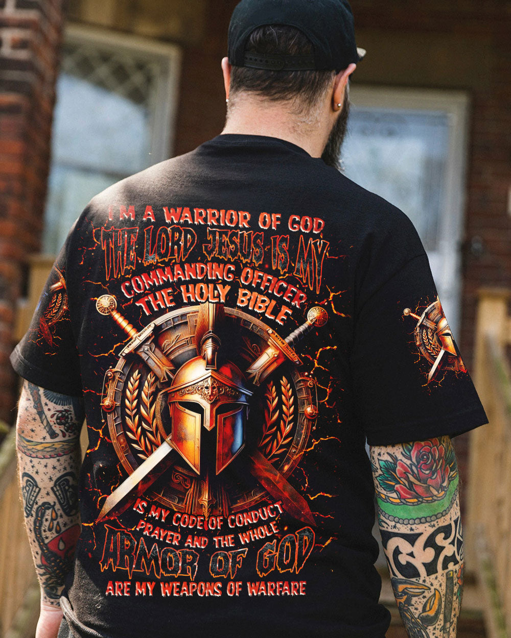 I'm A Warrior Of God Warrior Men's All Over Print Shirt - Tlnz1204251