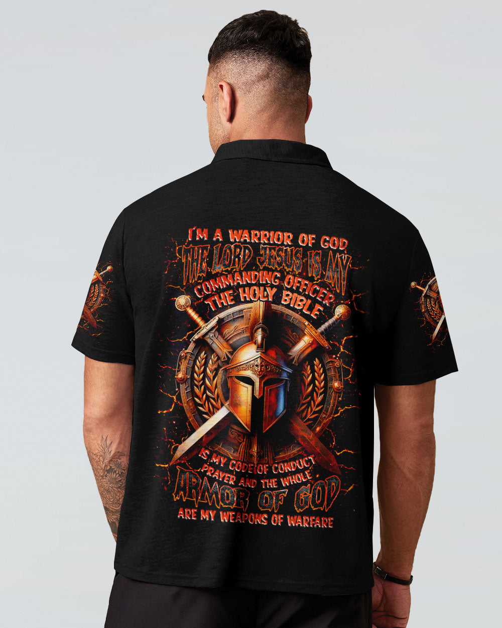 I'm A Warrior Of God Warrior Men's All Over Print Shirt - Tlnz1204251