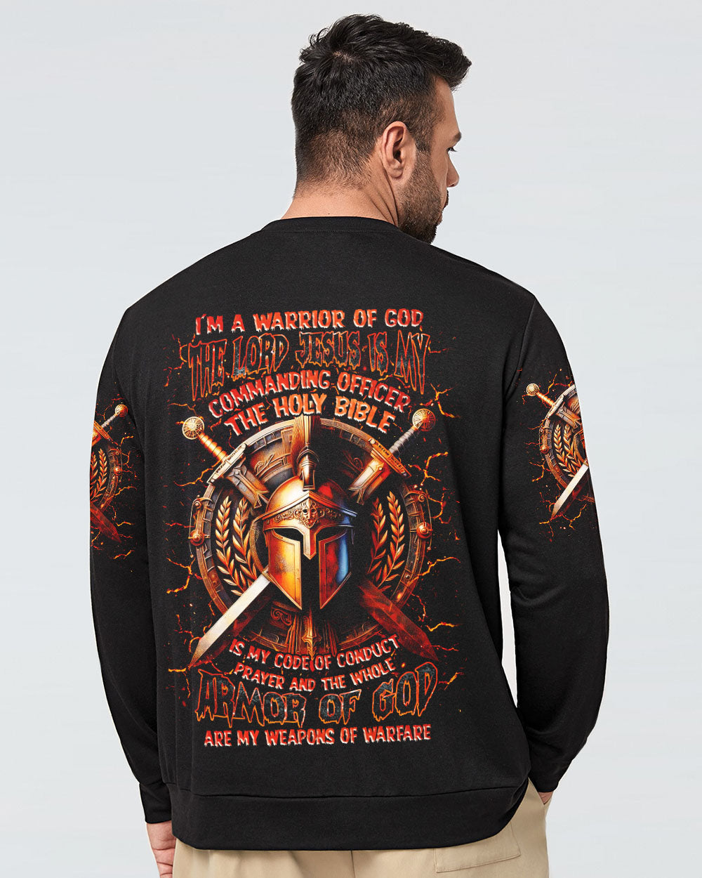 I'm A Warrior Of God Warrior Men's All Over Print Shirt - Tlnz1204251