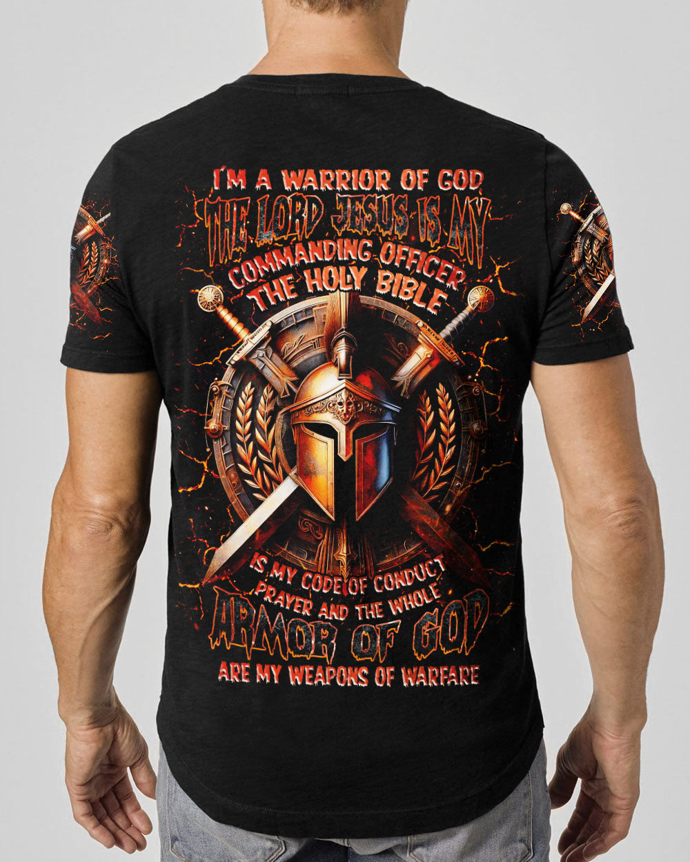 I'm A Warrior Of God Warrior Men's All Over Print Shirt - Tlnz1204251