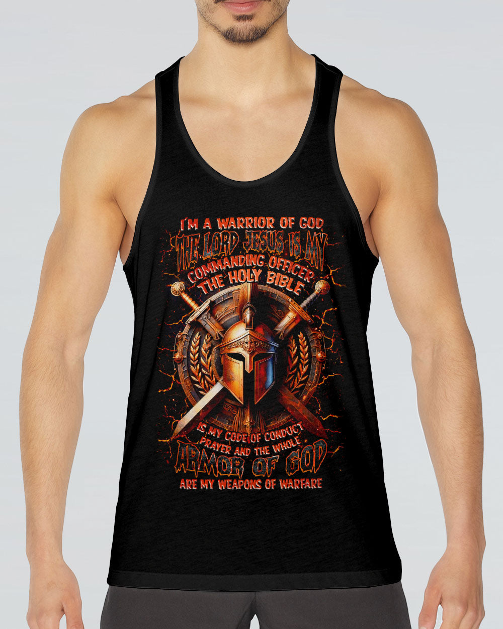 I'm A Warrior Of God Warrior Men's All Over Print Shirt - Tlnz1204251