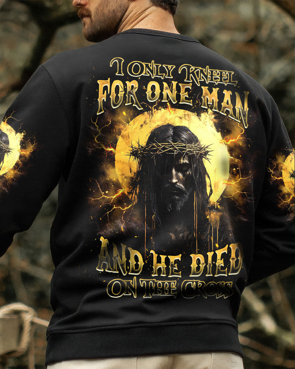 I Only Kneel For One Man Men's All Over Print Shirt - Tlnz1406253