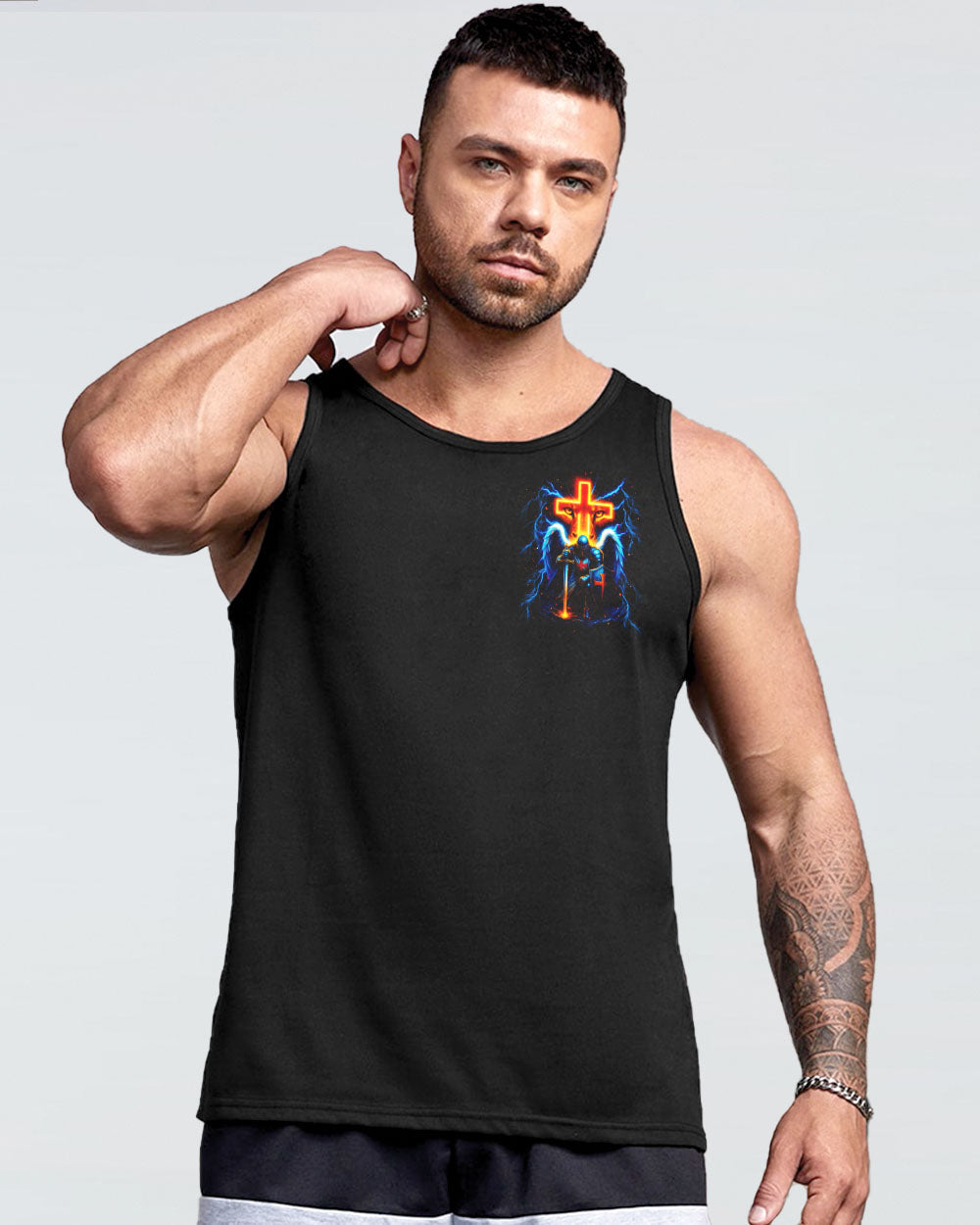 He Brought Me Out Of Darkness Men's All Over Print Shirt - Tlnz1604254