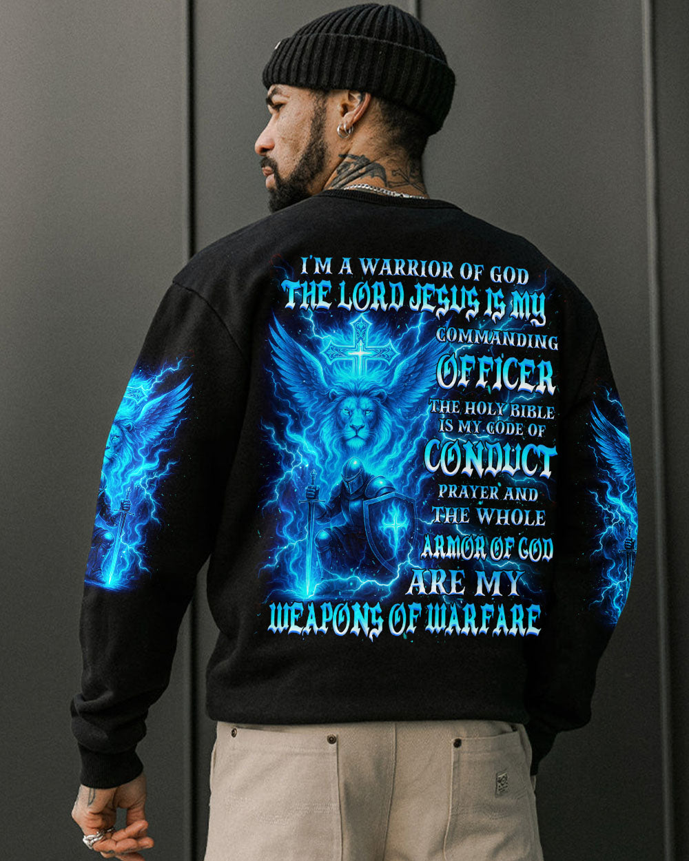 I'm A Warrior Of God Men's All Over Print Shirt - Tlnz1706252