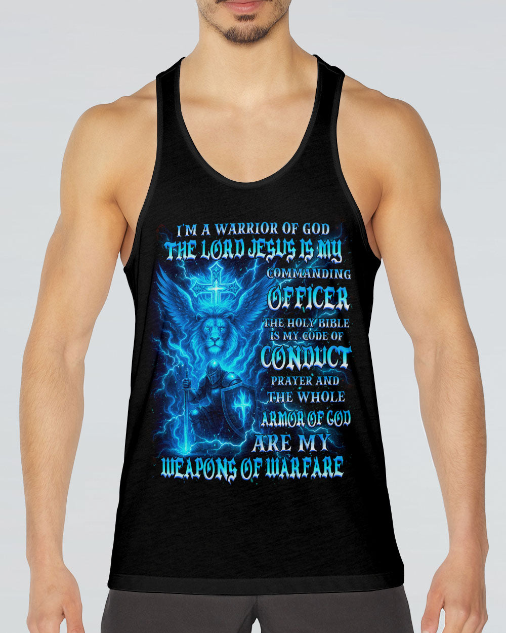 I'm A Warrior Of God Men's All Over Print Shirt - Tlnz1706252