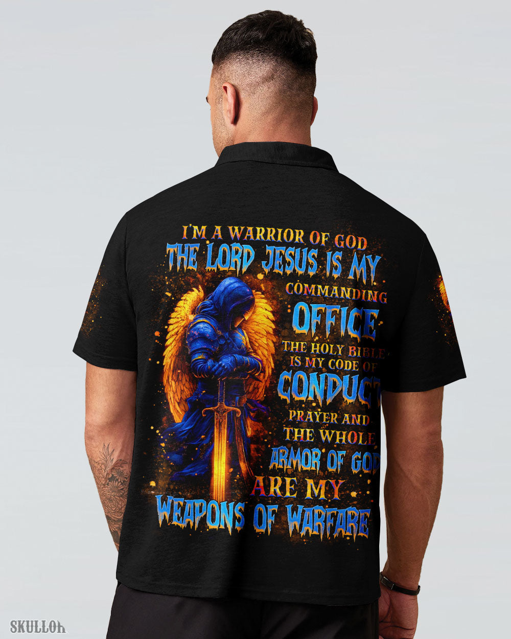 I'm A Warrior Of God Men's All Over Print Shirt - Tlnz2003254