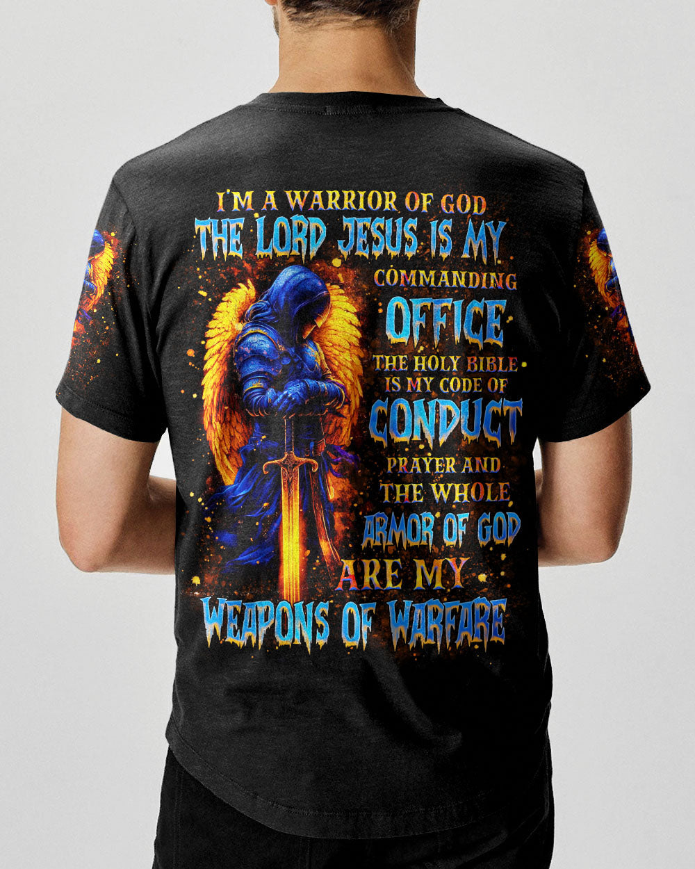 I'm A Warrior Of God Men's All Over Print Shirt - Tlnz2003254