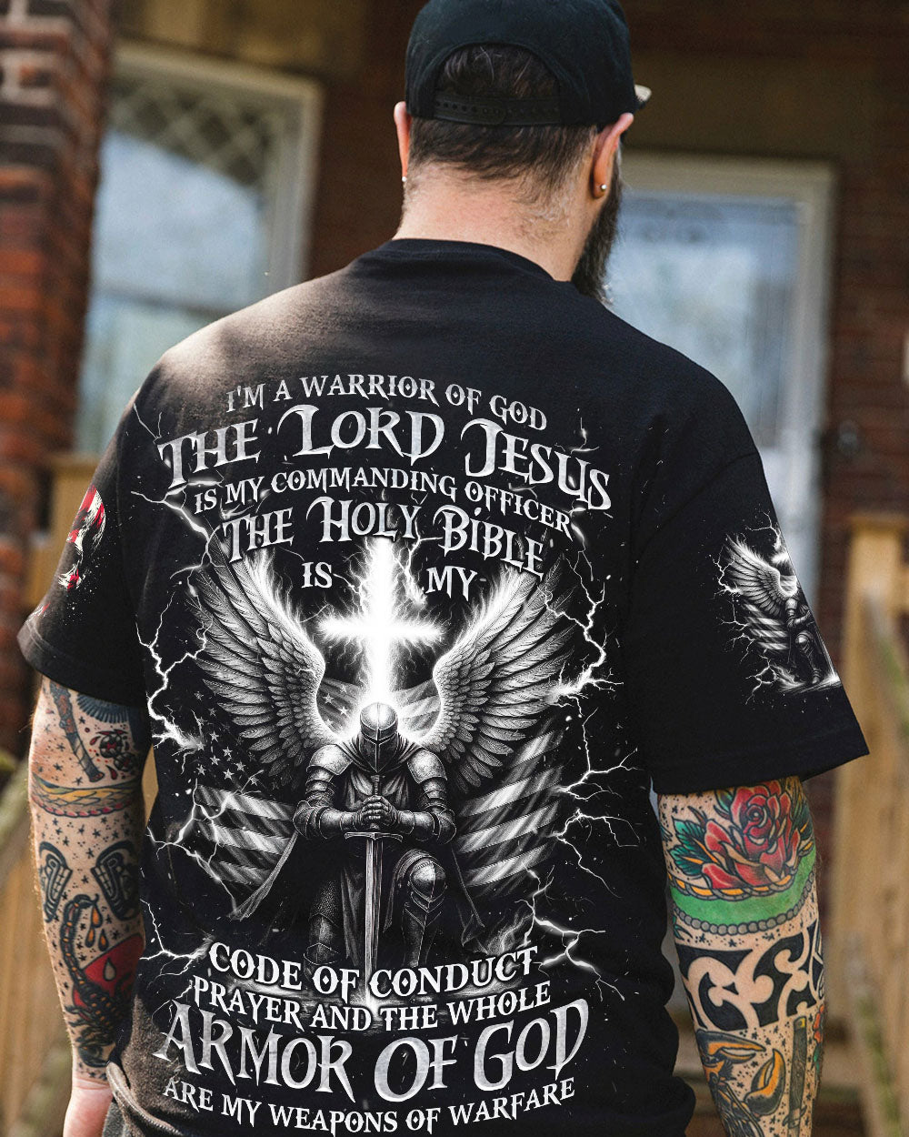 I'm A Warrior Of God Men's All Over Print Shirt - Tlnz2105253