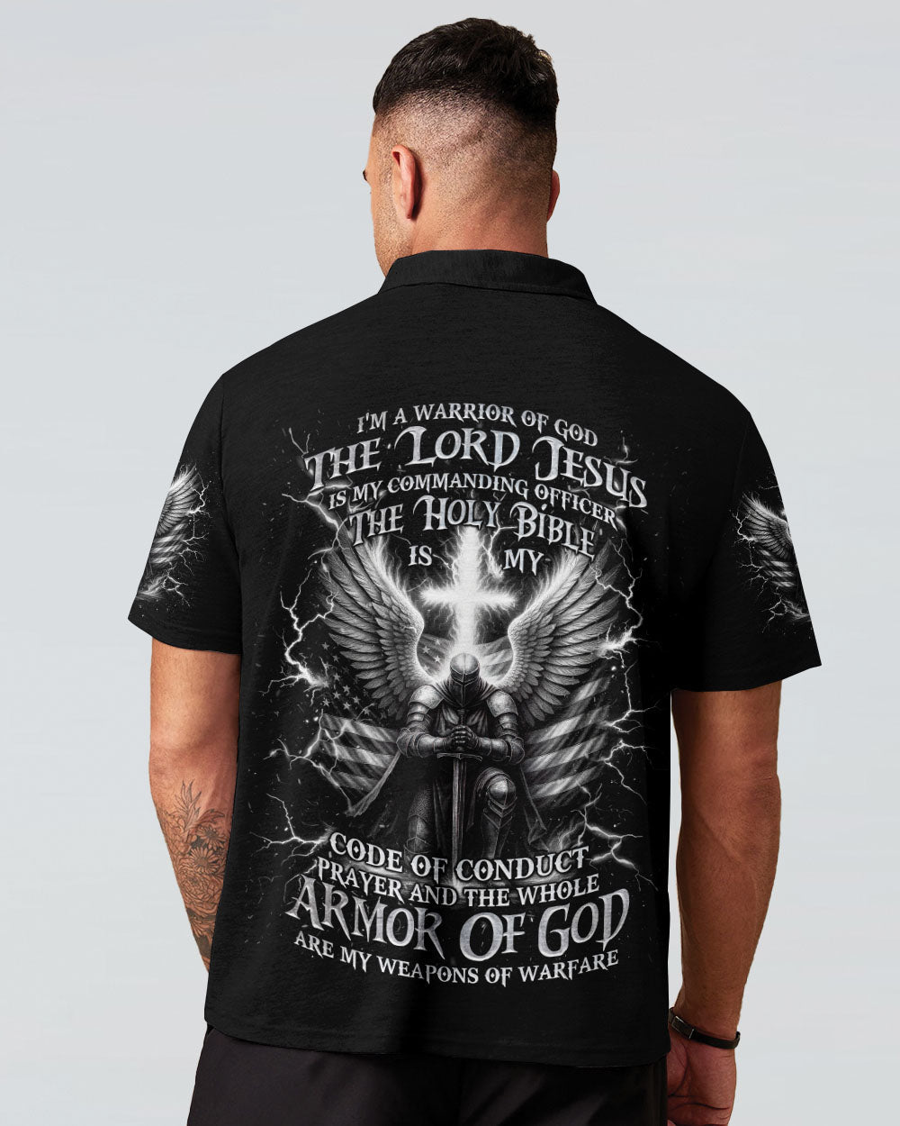 I'm A Warrior Of God Men's All Over Print Shirt - Tlnz2105253