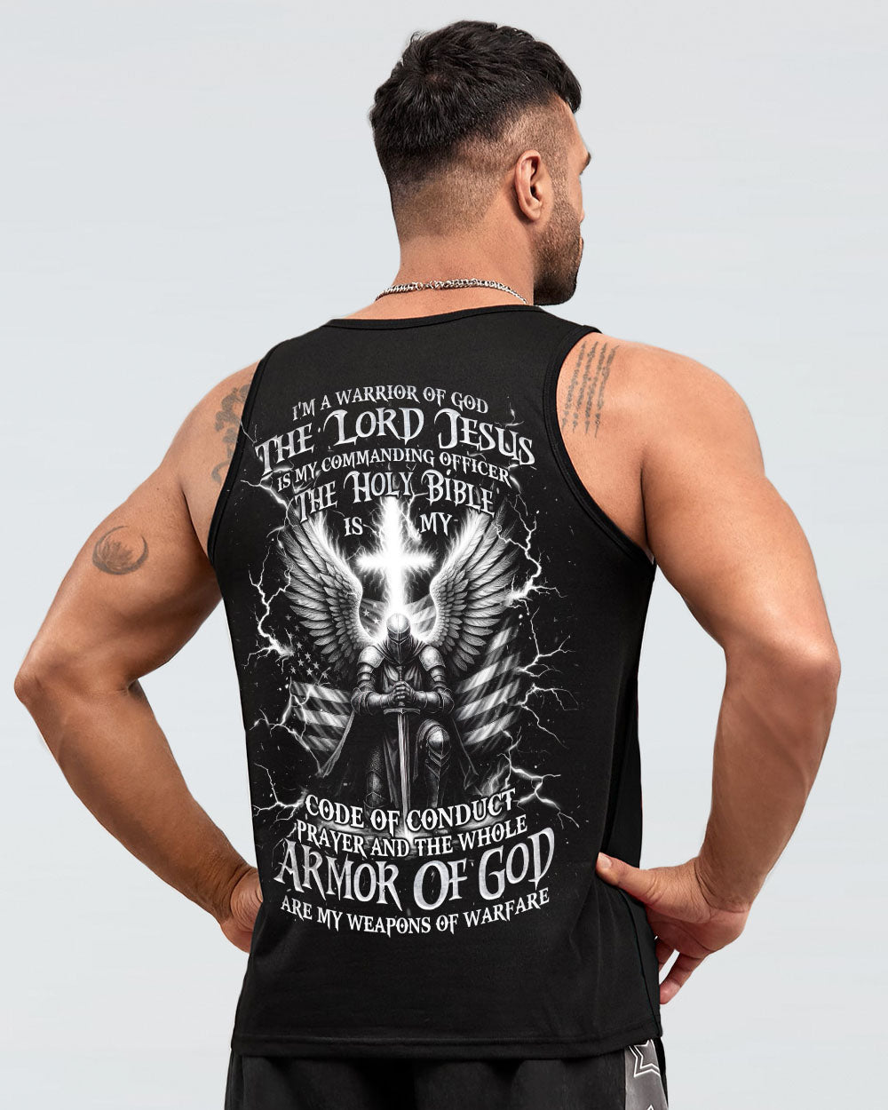 I'm A Warrior Of God Men's All Over Print Shirt - Tlnz2105253