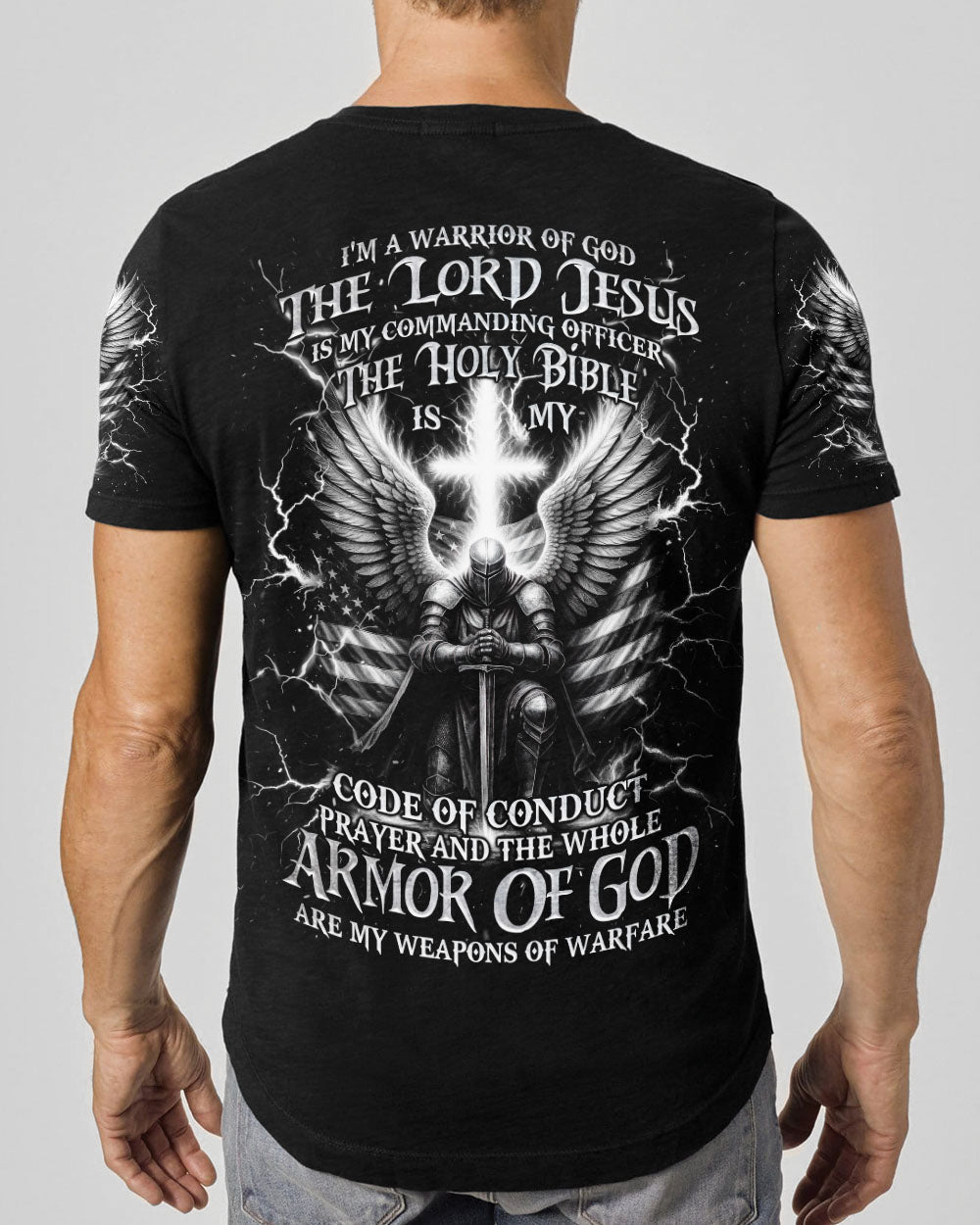 I'm A Warrior Of God Men's All Over Print Shirt - Tlnz2105253