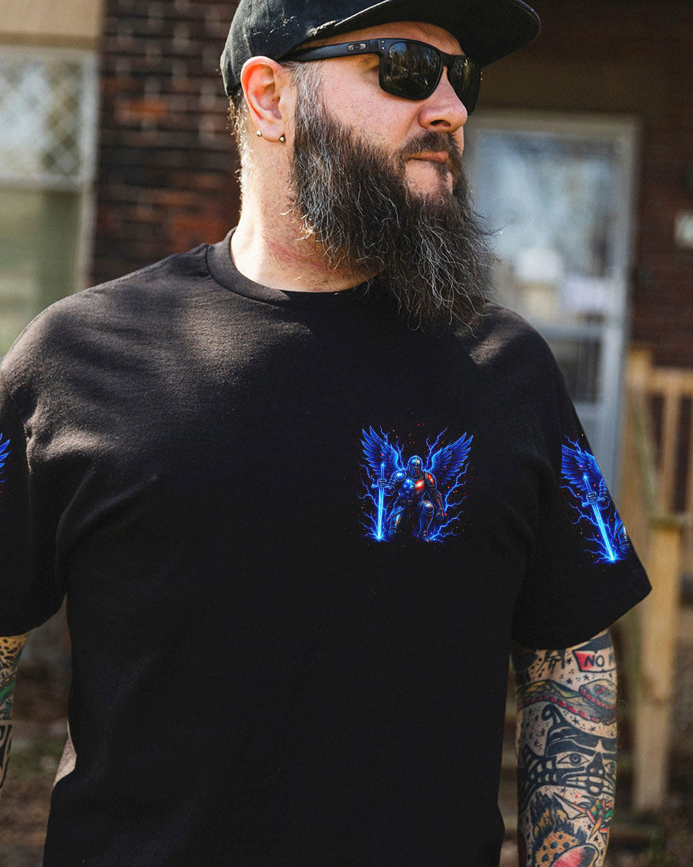 A Warrior Of Christ Warrior Men's All Over Print Shirt - Tlnz2305252