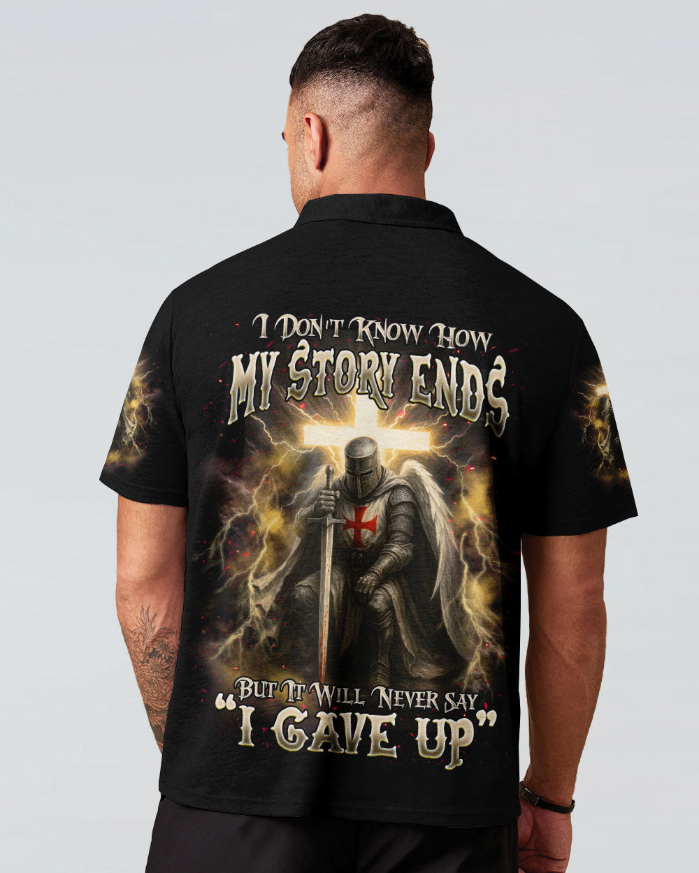 I Don't Know How My Story Ends Warrior Men's All Over Print Shirt - Tlnz2904253