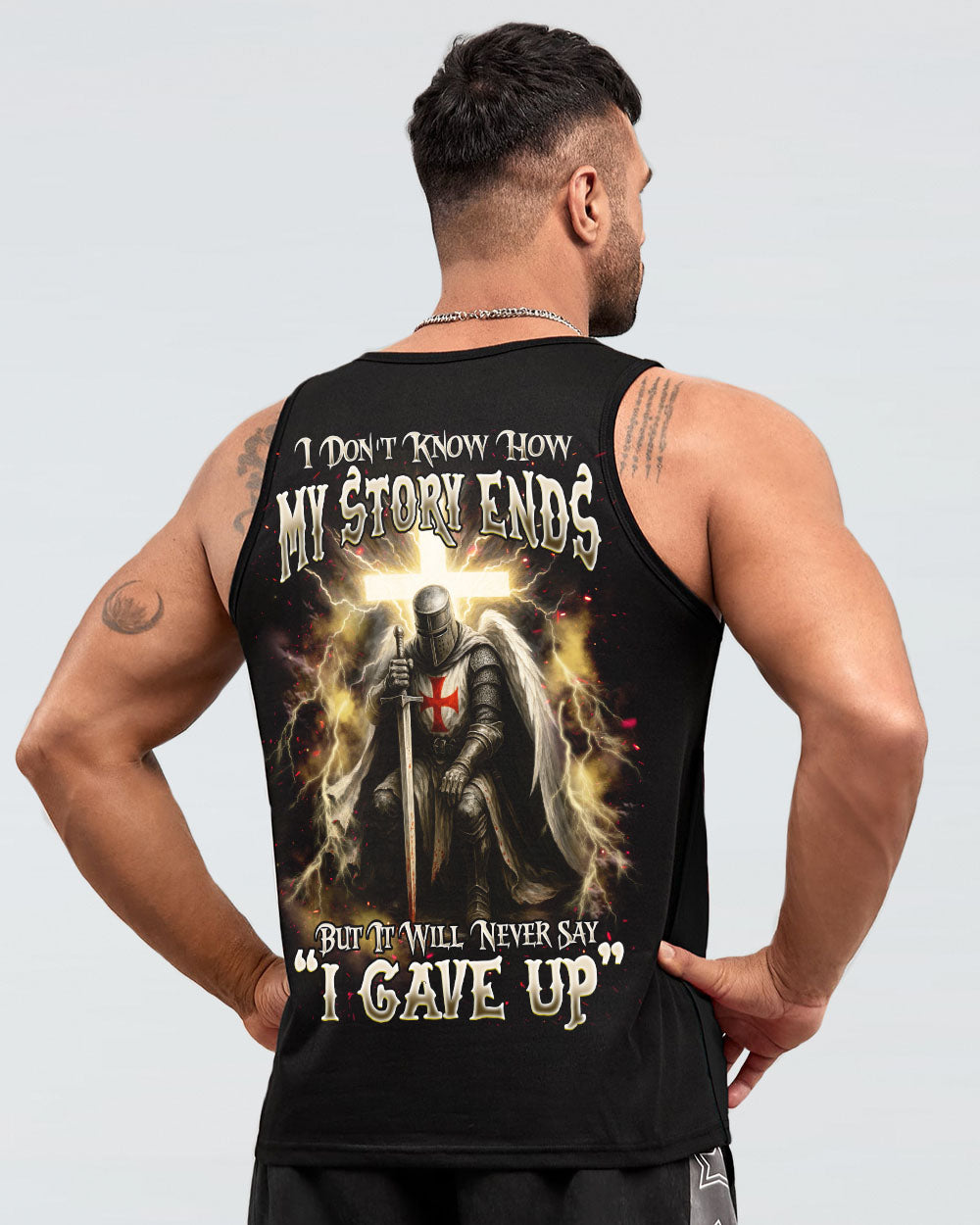 I Don't Know How My Story Ends Warrior Men's All Over Print Shirt - Tlnz2904253