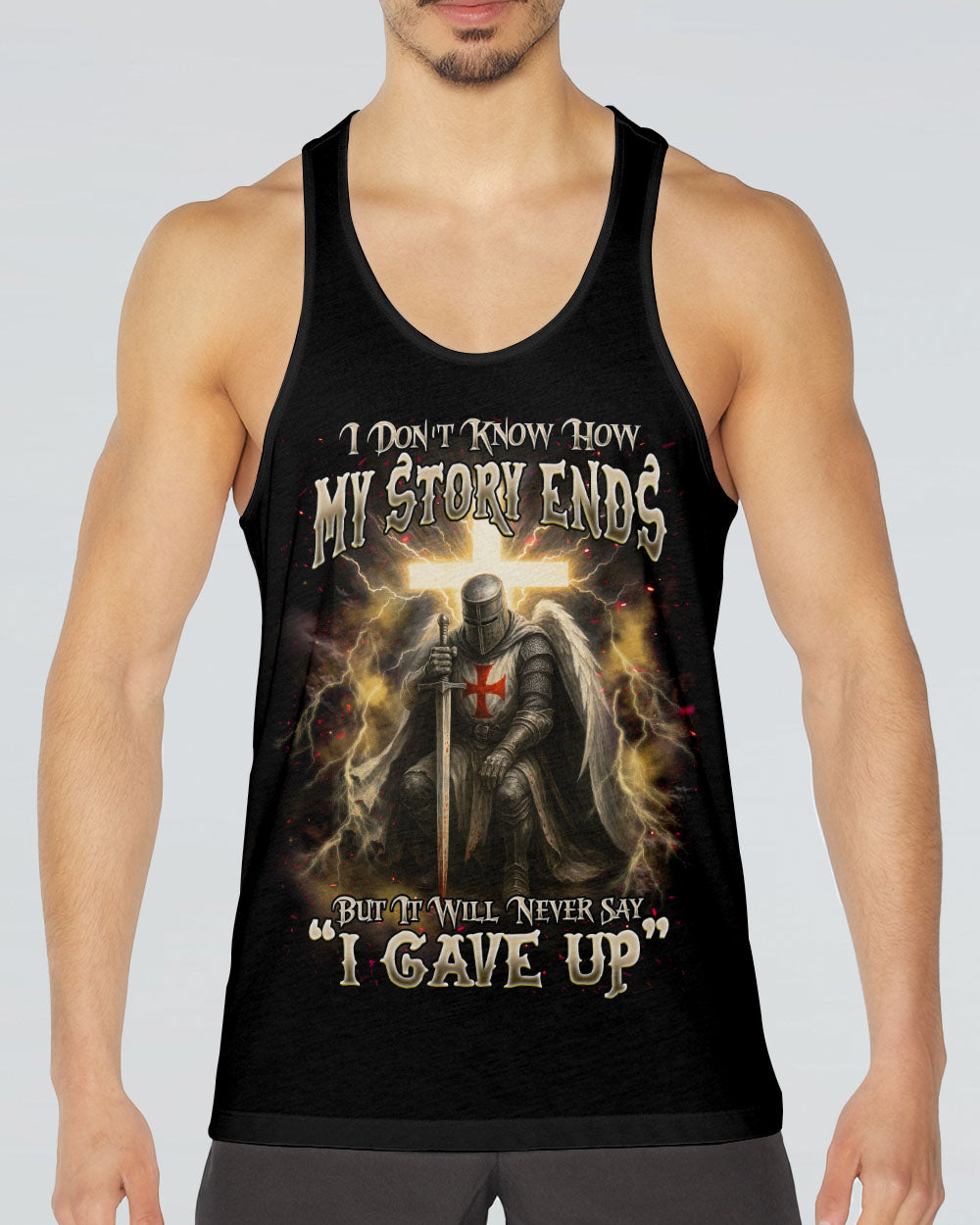 I Don't Know How My Story Ends Warrior Men's All Over Print Shirt - Tlnz2904253