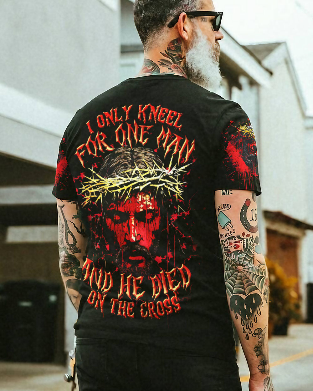 I Only Kneel For One Man Men's All Over Print Shirt - Tltr1305252