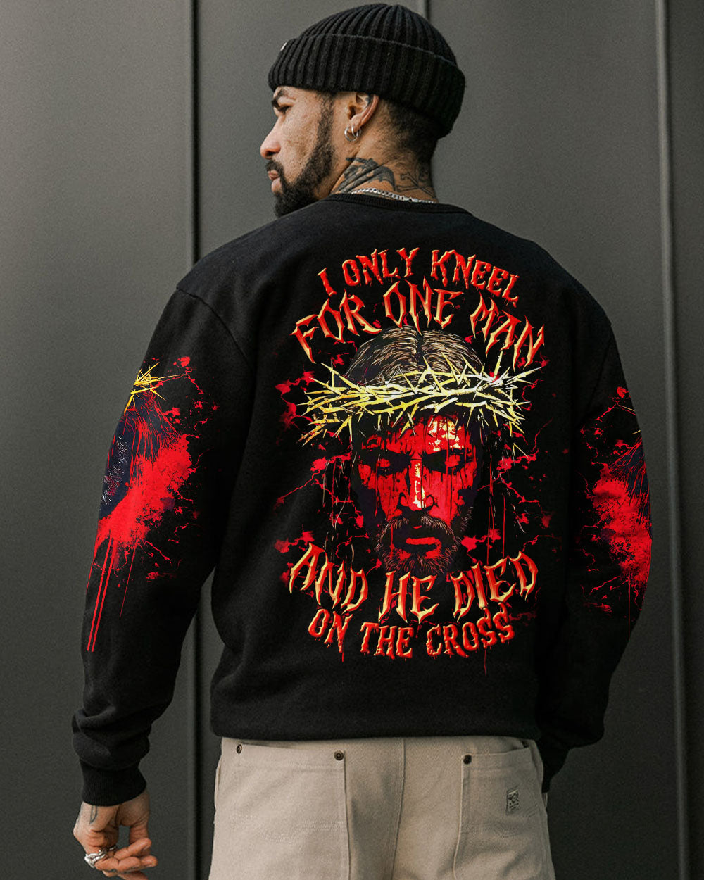 I Only Kneel For One Man Men's All Over Print Shirt - Tltr1305252