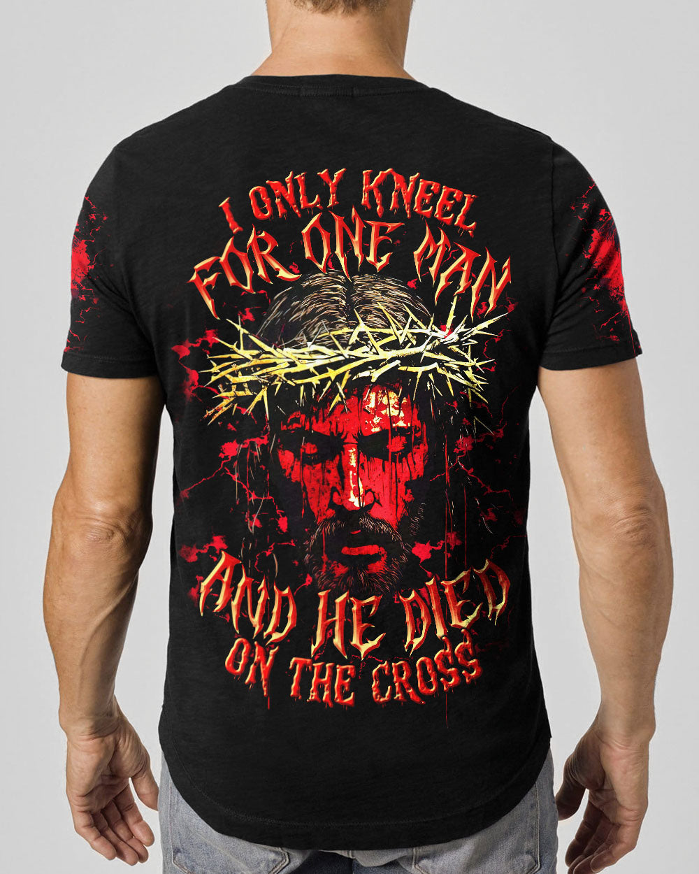 I Only Kneel For One Man Men's All Over Print Shirt - Tltr1305252