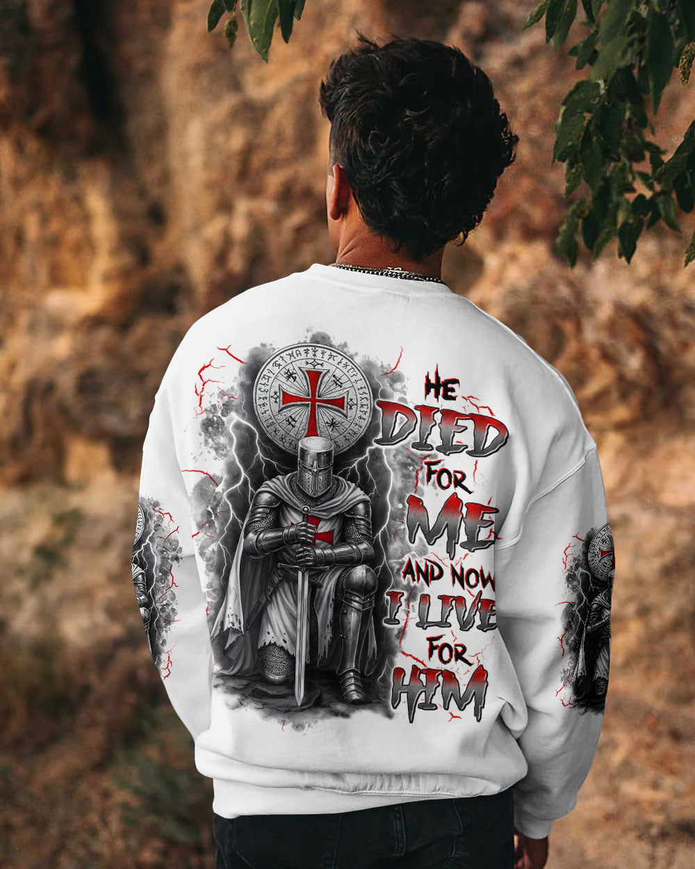 He Died For Me Men's All Over Print Shirt - Tltr1605253