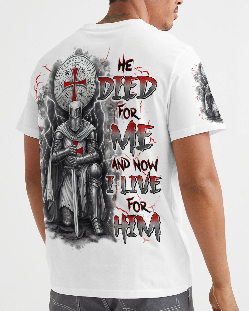 He Died For Me Men's All Over Print Shirt - Tltr1605253