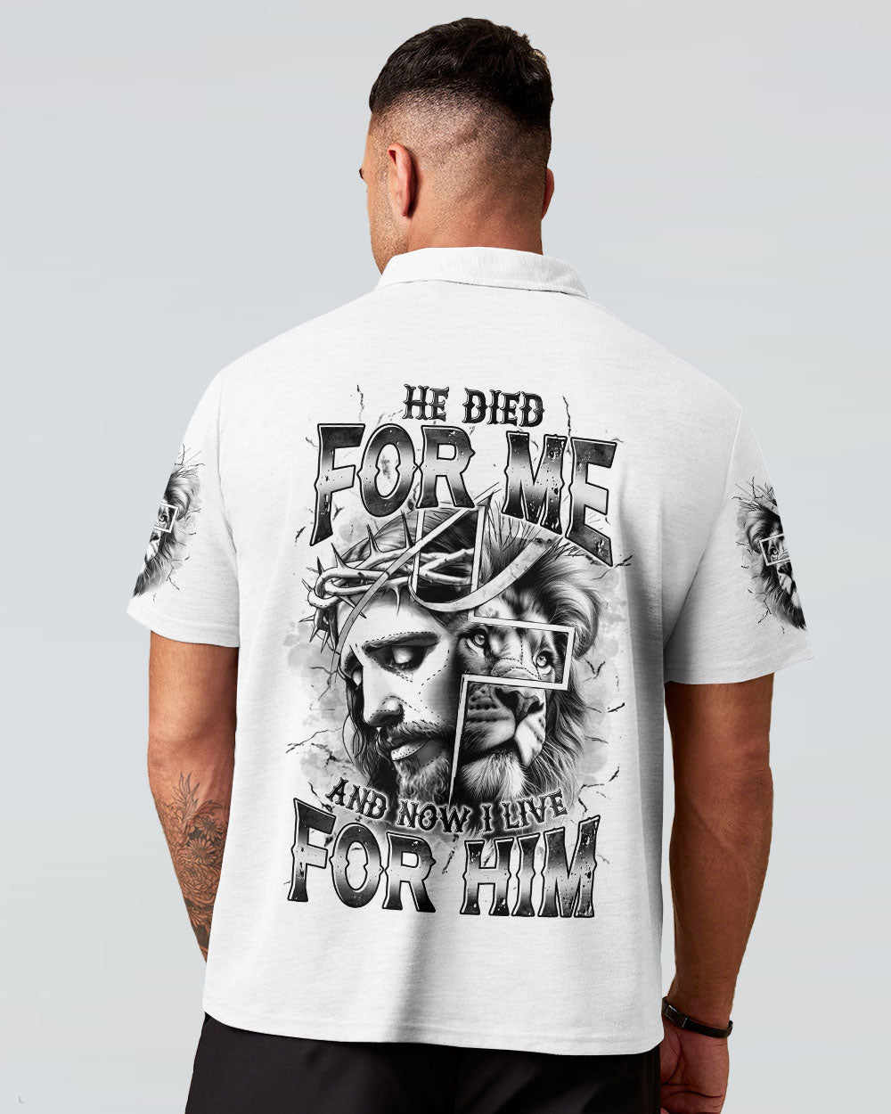 He Died For Me Lion Men's All Over Print Shirt - Tltr2205255