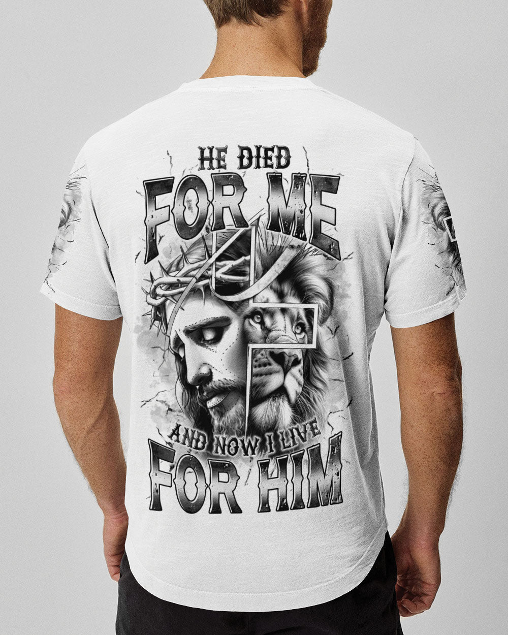He Died For Me Lion Men's All Over Print Shirt - Tltr2205255