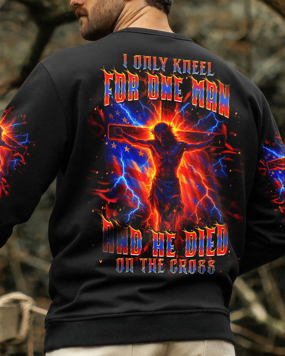 I Only Kneel For One Man Men's All Over Print Shirt - Tltr2306253