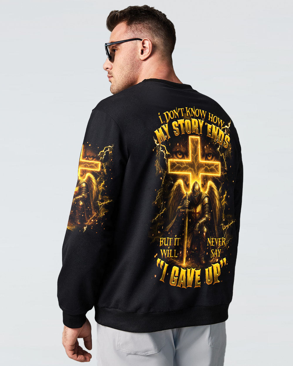 I Don't Know How My Story Ends Warrior Men's All Over Print Shirt - Tltr2404251