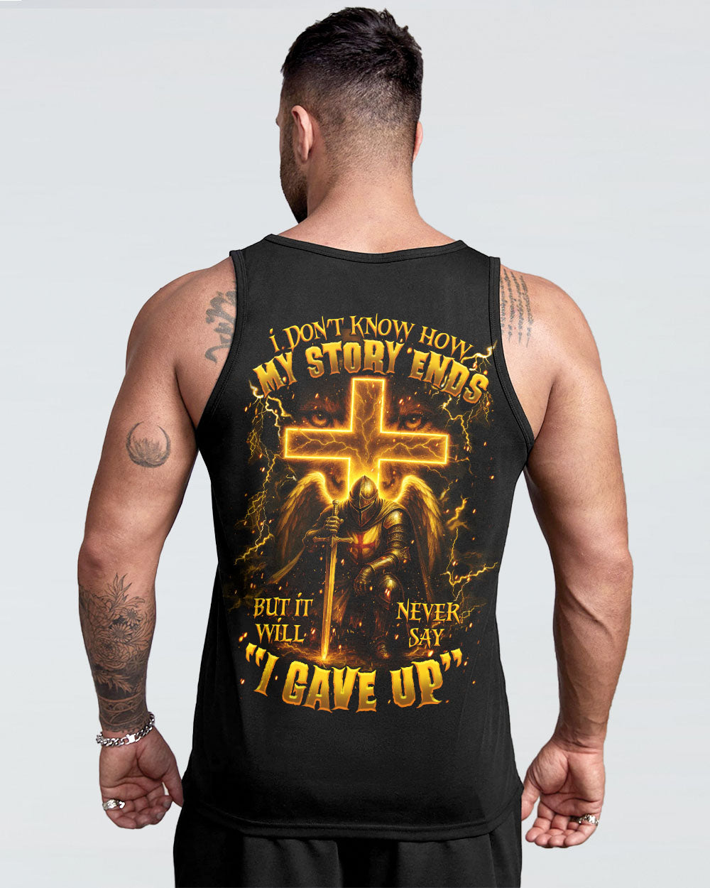 I Don't Know How My Story Ends Warrior Men's All Over Print Shirt - Tltr2404251