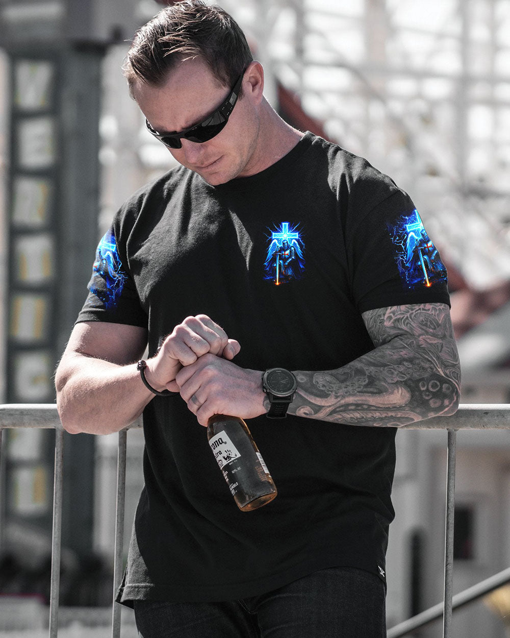 A Warrior Of Christ Warrior Men's All Over Print Shirt - Tltr2605252