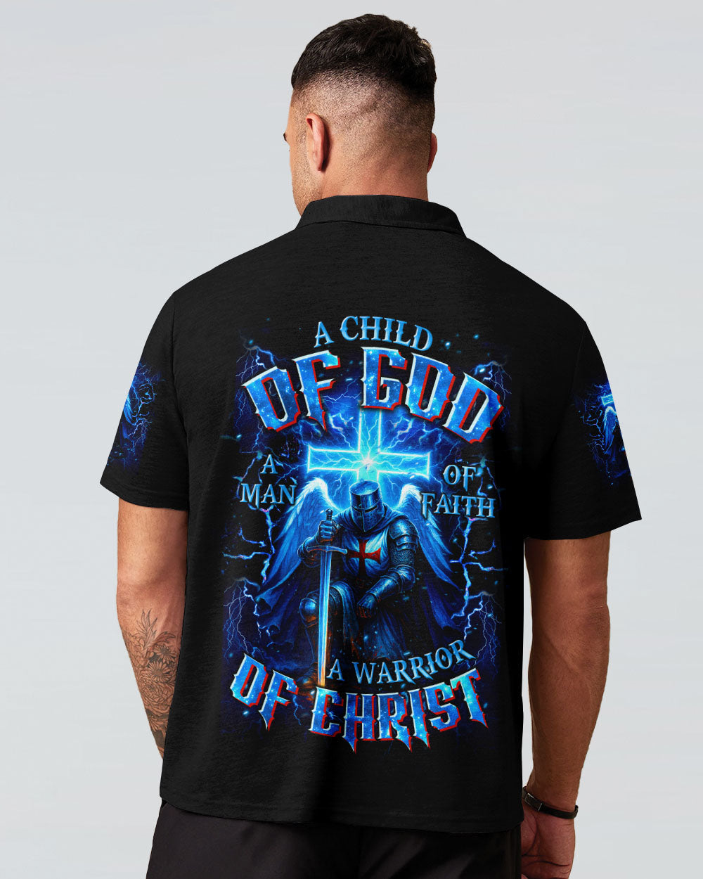 A Warrior Of Christ Warrior Men's All Over Print Shirt - Tltr2605252