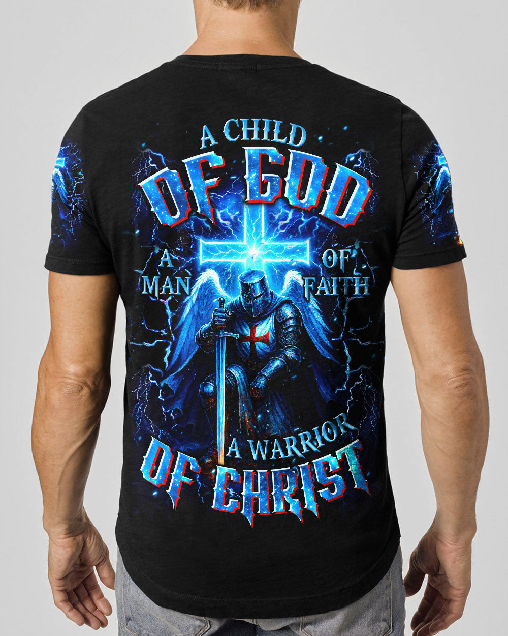 A Warrior Of Christ Warrior Men's All Over Print Shirt - Tltr2605252