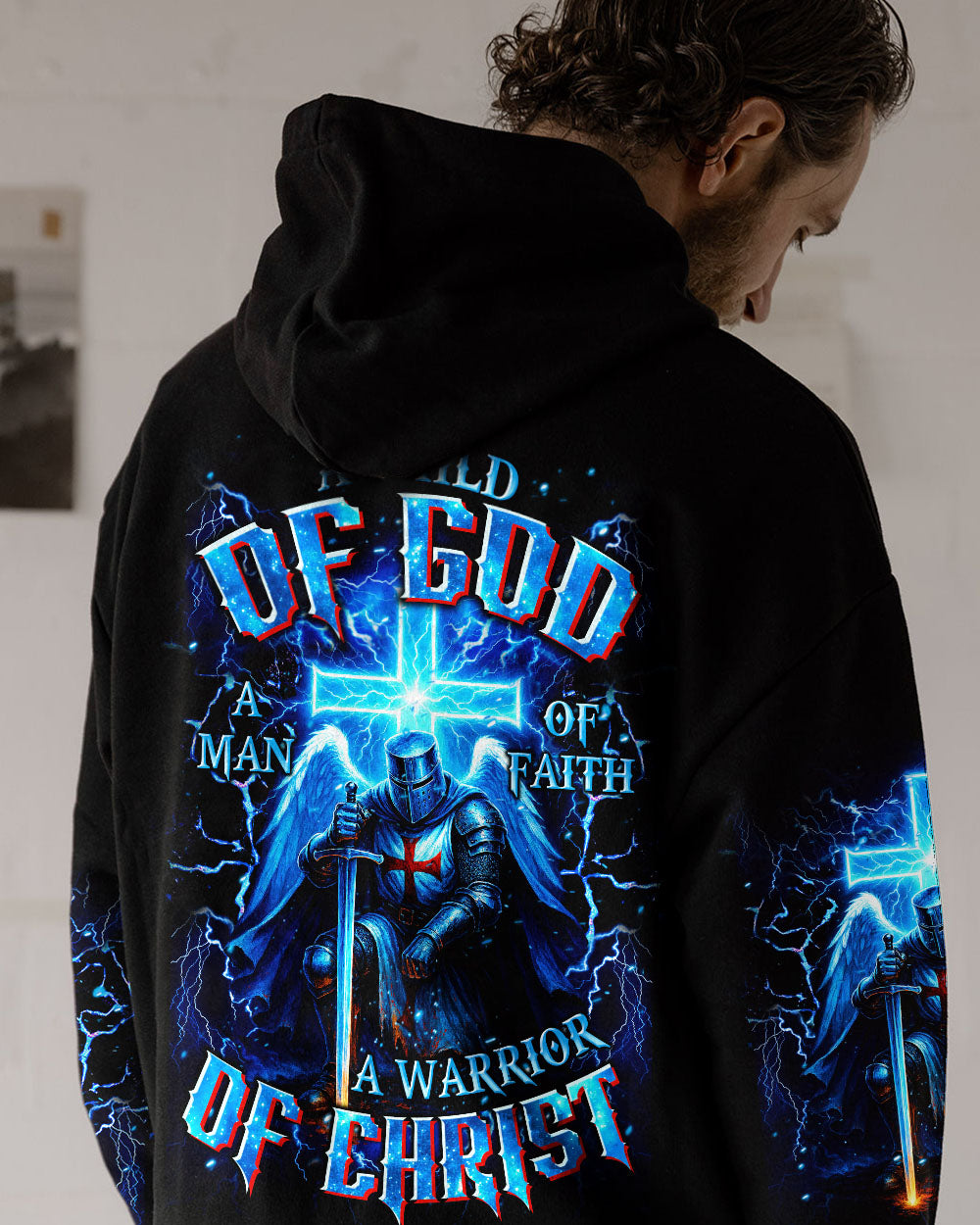 A Warrior Of Christ Warrior Men's All Over Print Shirt - Tltr2605252