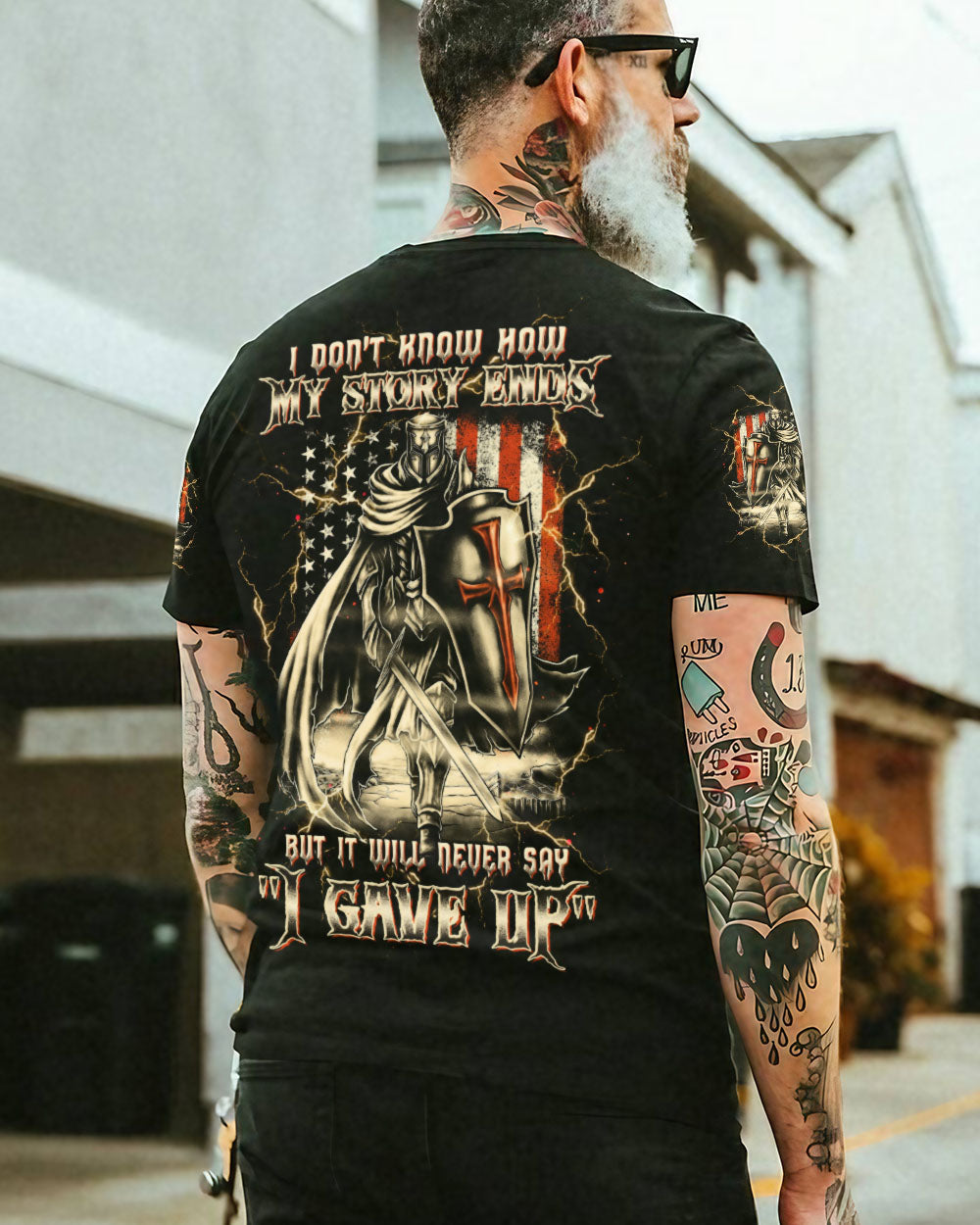 I Don't Know How My Story Ends Warrior Men's All Over Print Shirt - Tltw1405254