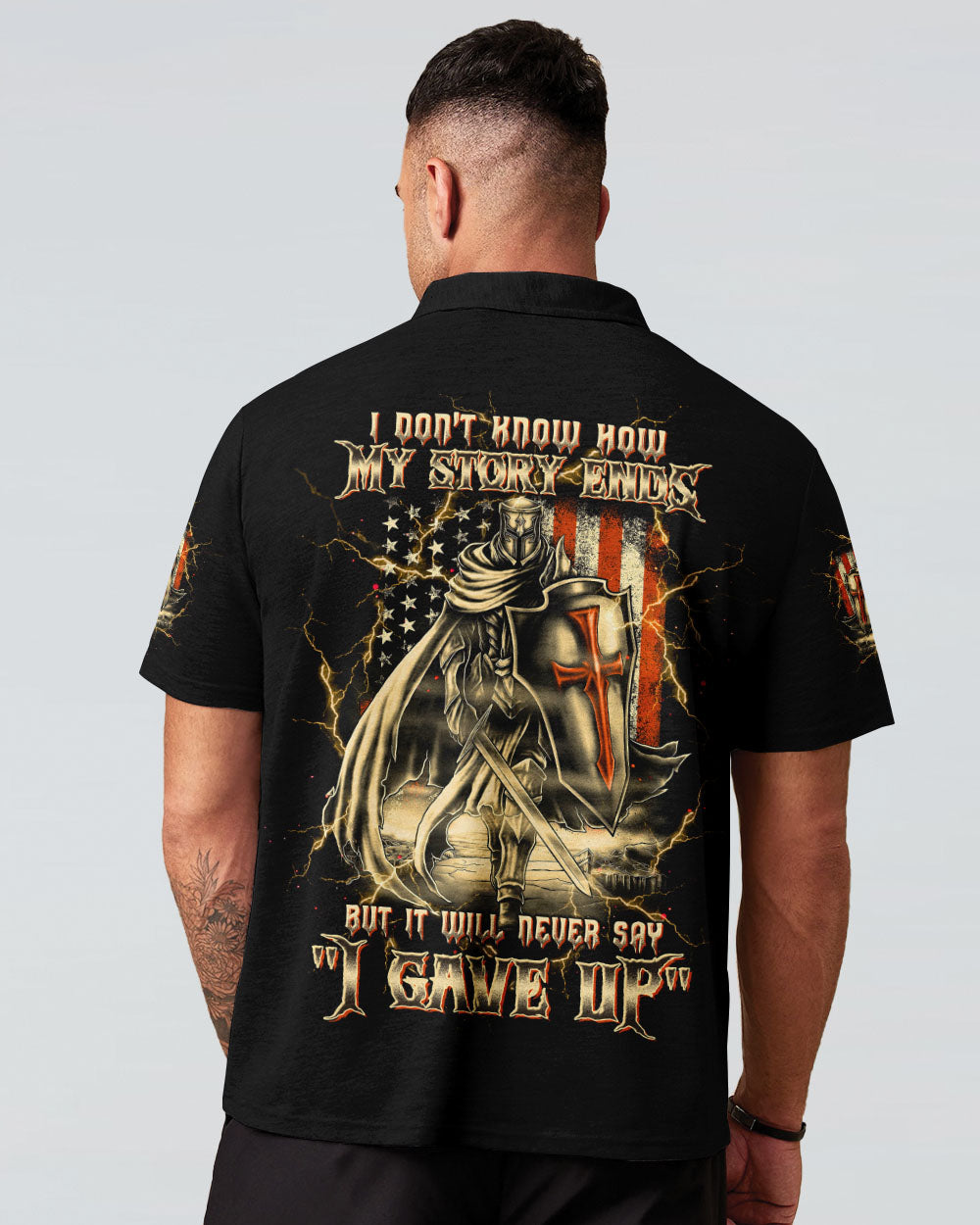 I Don't Know How My Story Ends Warrior Men's All Over Print Shirt - Tltw1405254