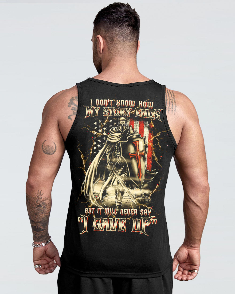 I Don't Know How My Story Ends Warrior Men's All Over Print Shirt - Tltw1405254